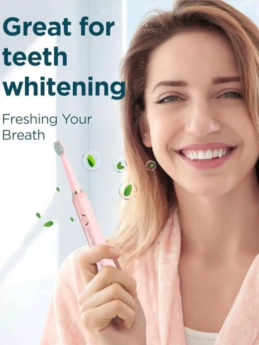 NEW - M5 Sonic Electric Toothbrush for Adults and Kids - Rechargeable Electric